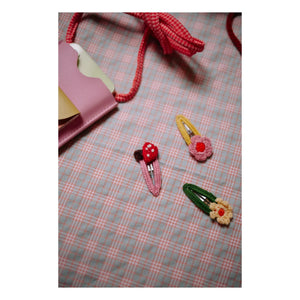 Sticky Lemon - 2er-Set Blumenclips | Hellrosa