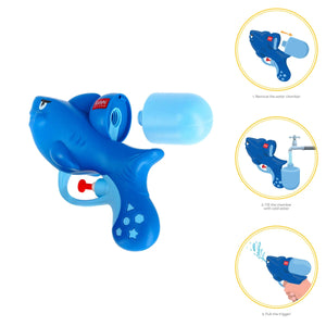 Legami - Pistola de Agua de Tiburón para Niños - Pistola de Agua