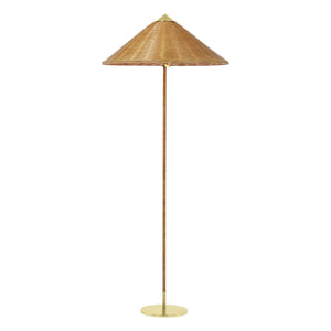 Gubi - 9602 Rattan Stehlampe | Natürlich