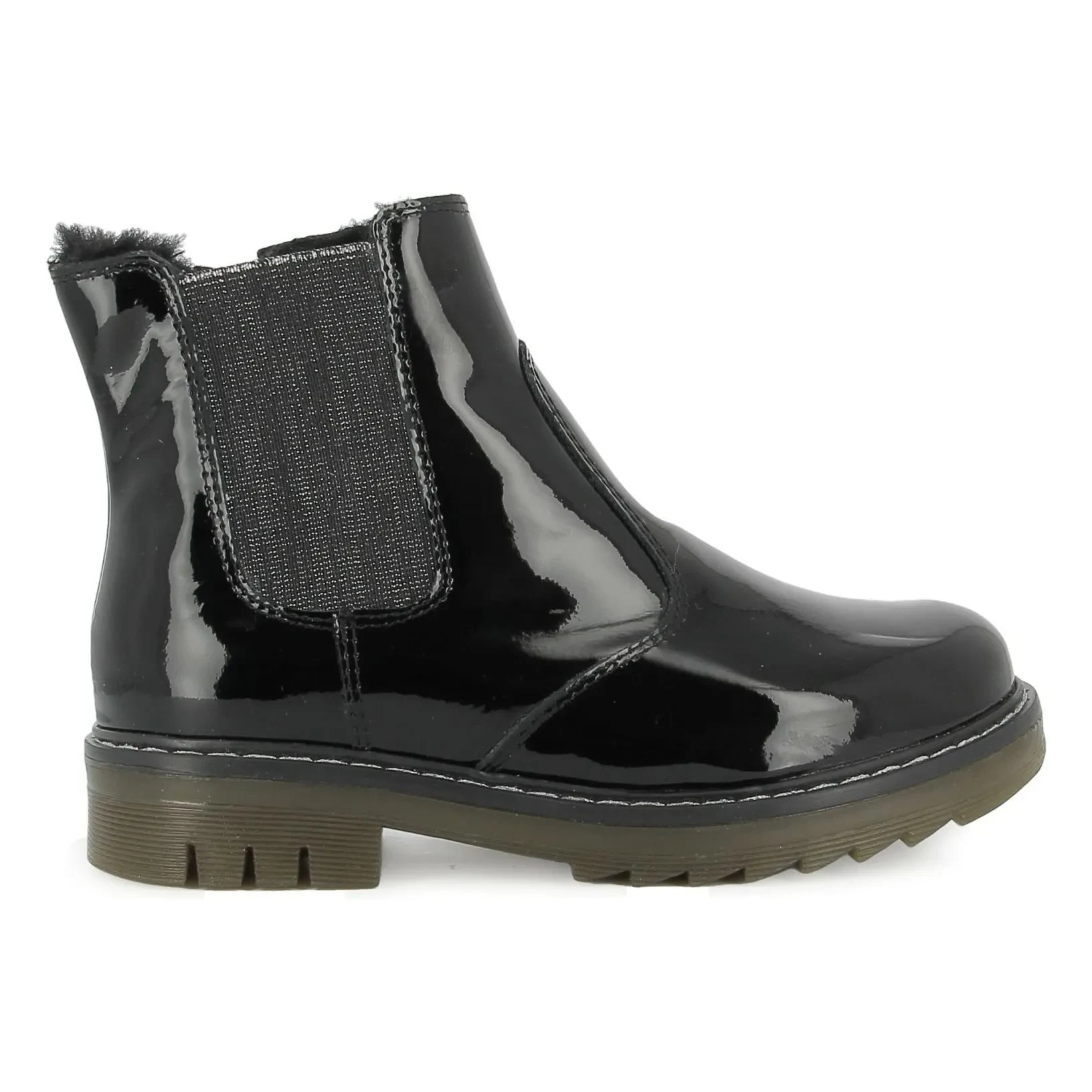 Pom d'Api - Sid Jod Zip Kür Barniz Bota | Negro