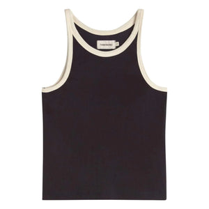 Thinking Mu - Harriet Top aus Bio-Baumwolle | Marineblau