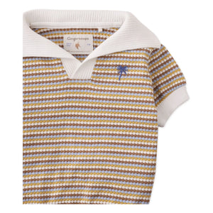 Gingersnaps - polo de rayas Nicholas | Blanco