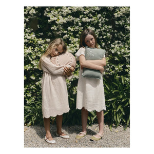 Hermosilla - Céleste Editions Aimable x Hermosilla Ballet Flats | Pommette Poplin