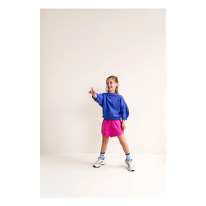 Jenest - Baloon Etoile organik pamuklu sweatshirt | Kobalt