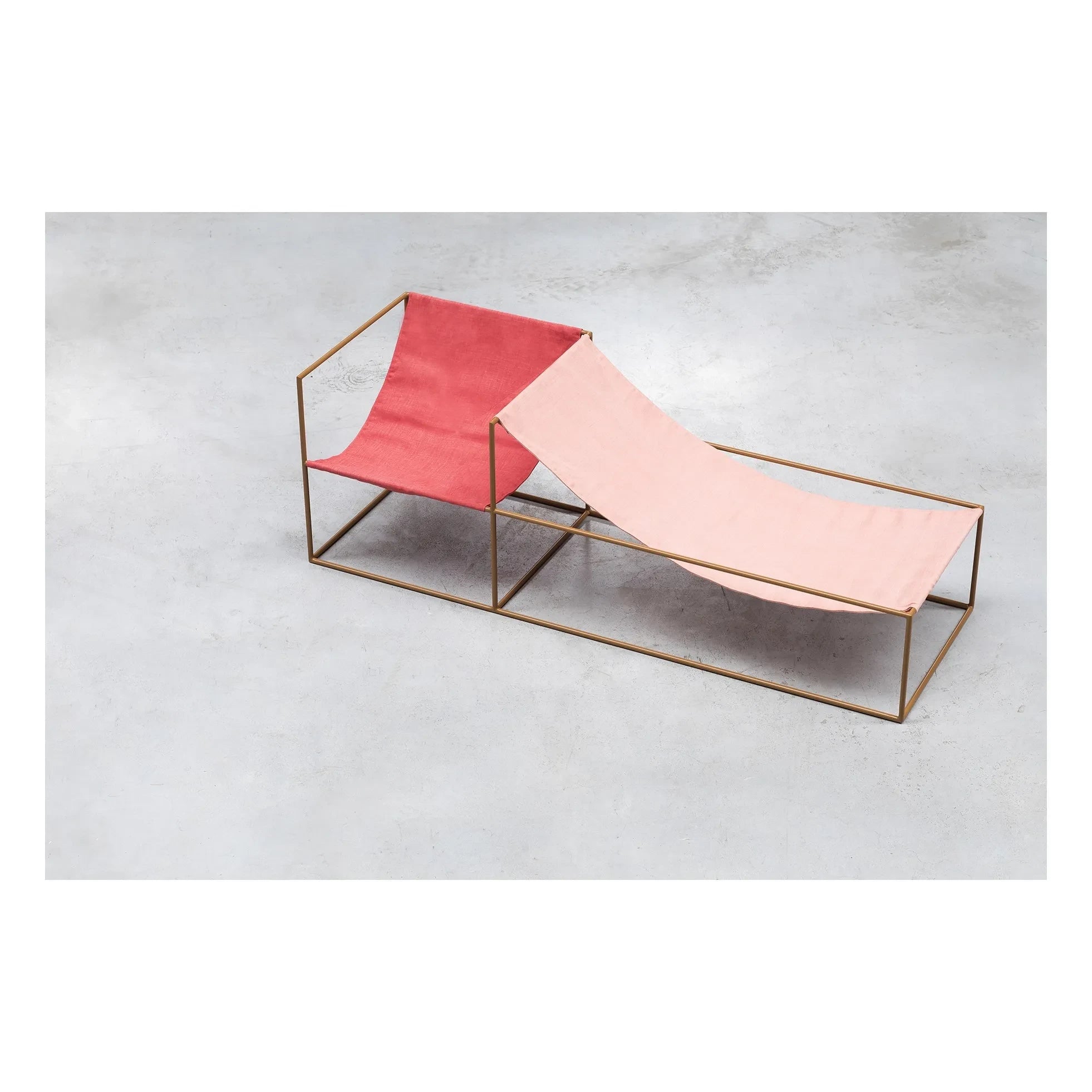 Valerie Objects - Duo Koltuk, keten, Muller Van Severen