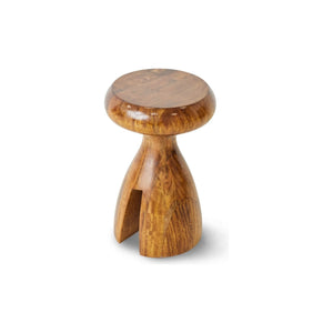 HKliving - Holzhocker | Walnuss