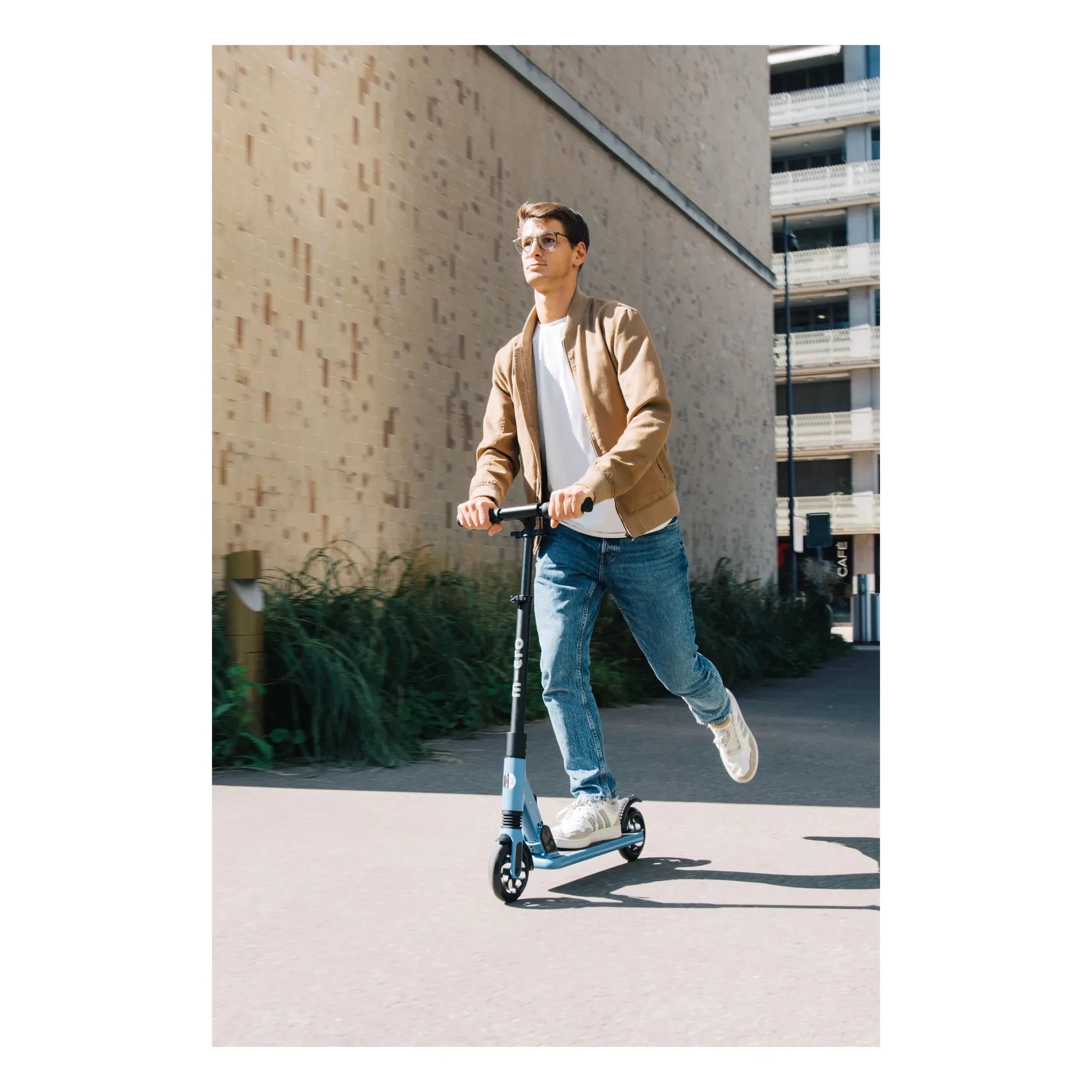 Micro - Sprite süspansiyonlu scooter | Açık mavi