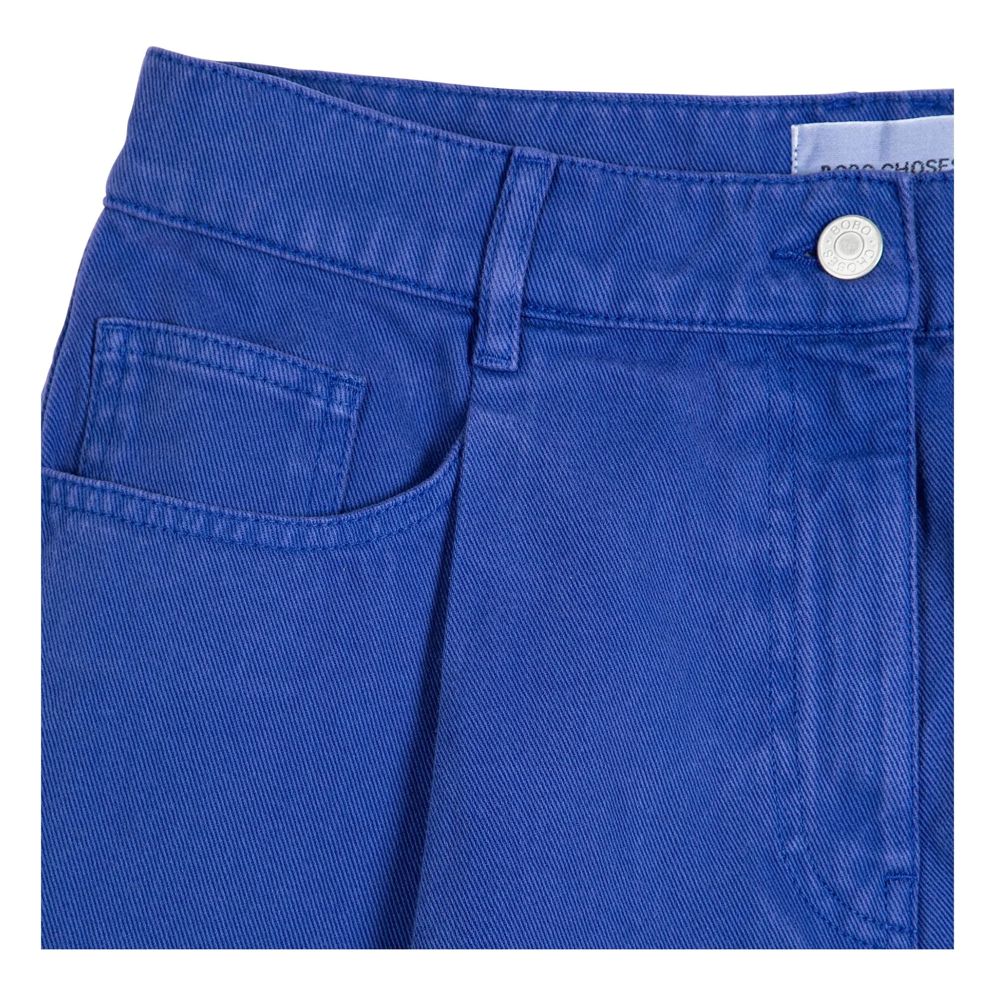 Bobo Choses - Bio-Baumwolle Bermuda Shorts | Blau