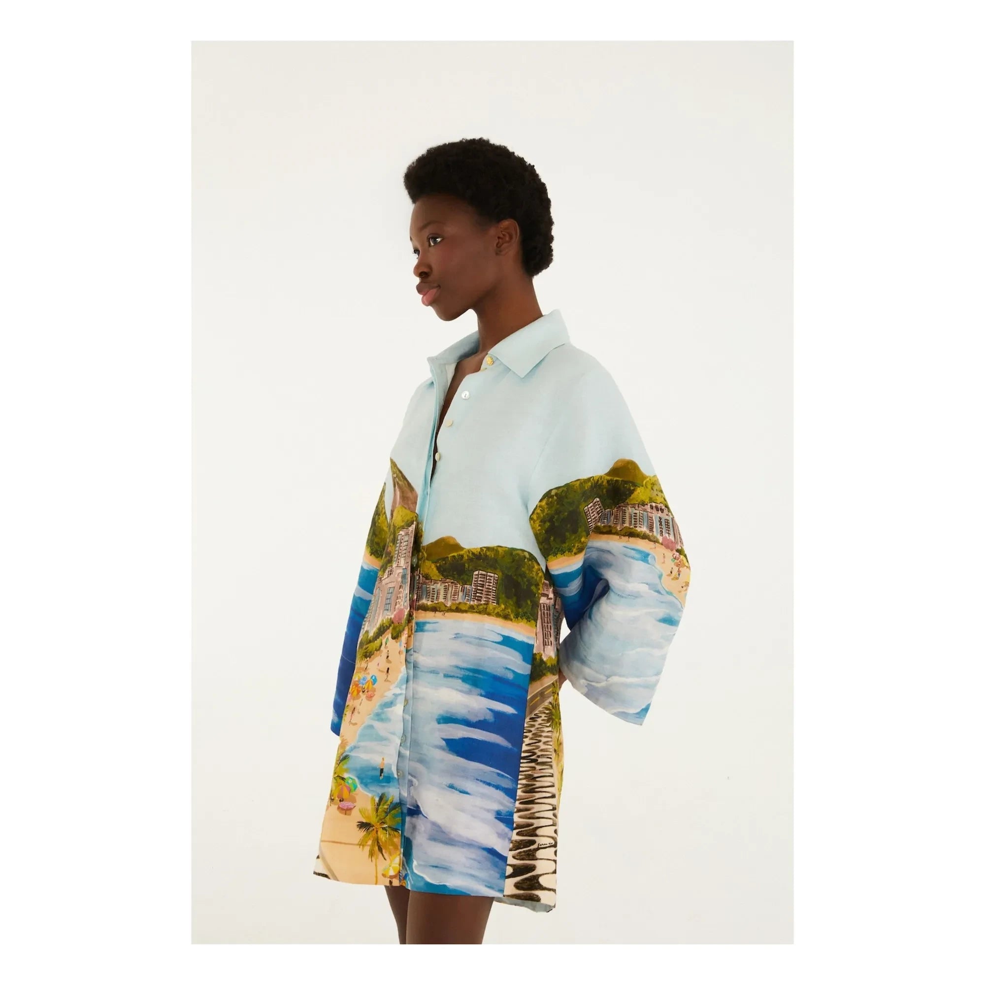 Farm Rio - Kimono Copacabana | Mavi