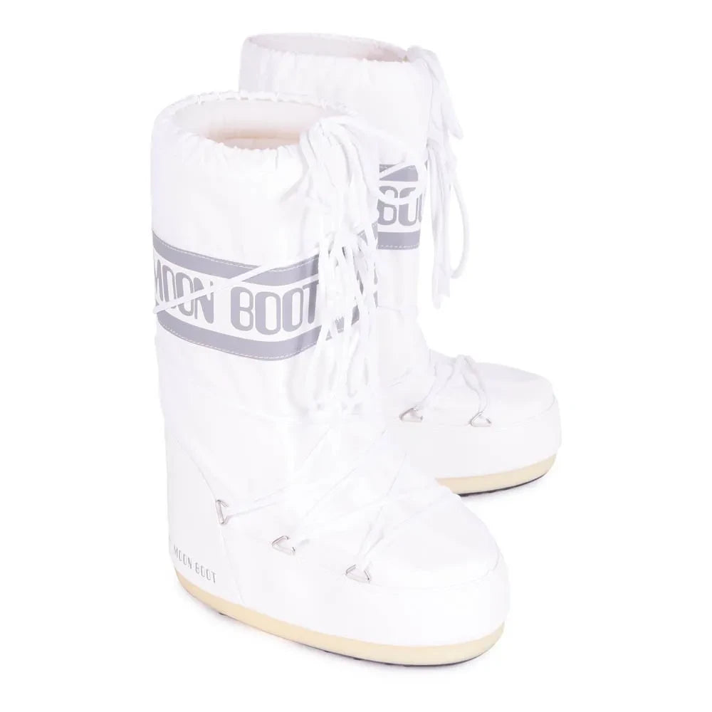 Moon Boot - Naylon Kar Botu | Beyaz