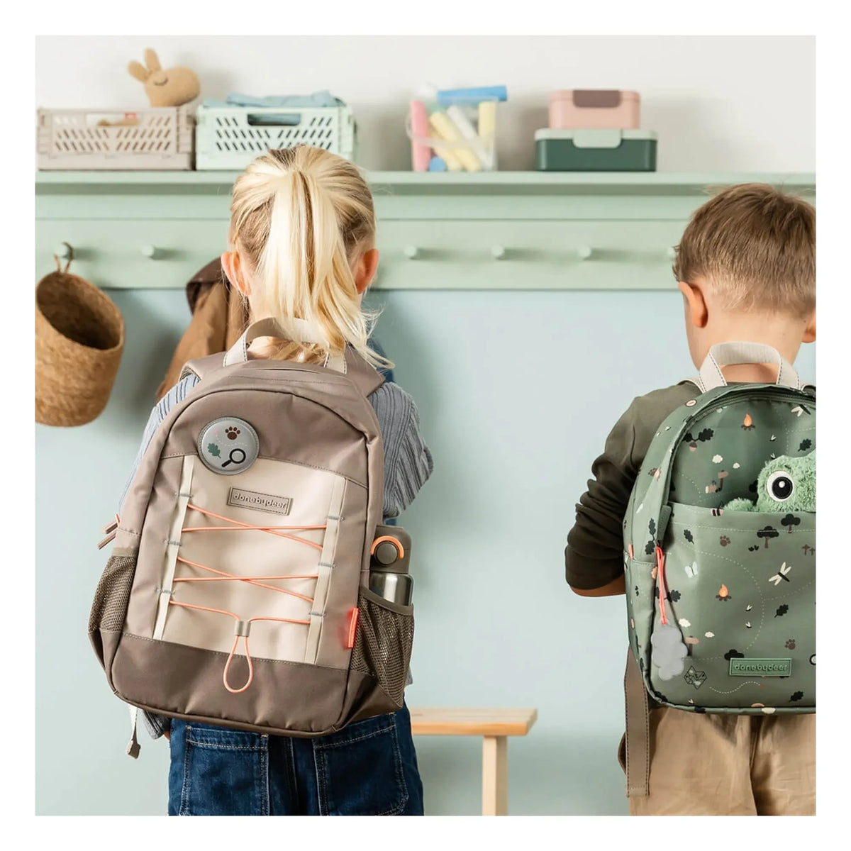 Done by deer - Junior Trails backpack | Brown