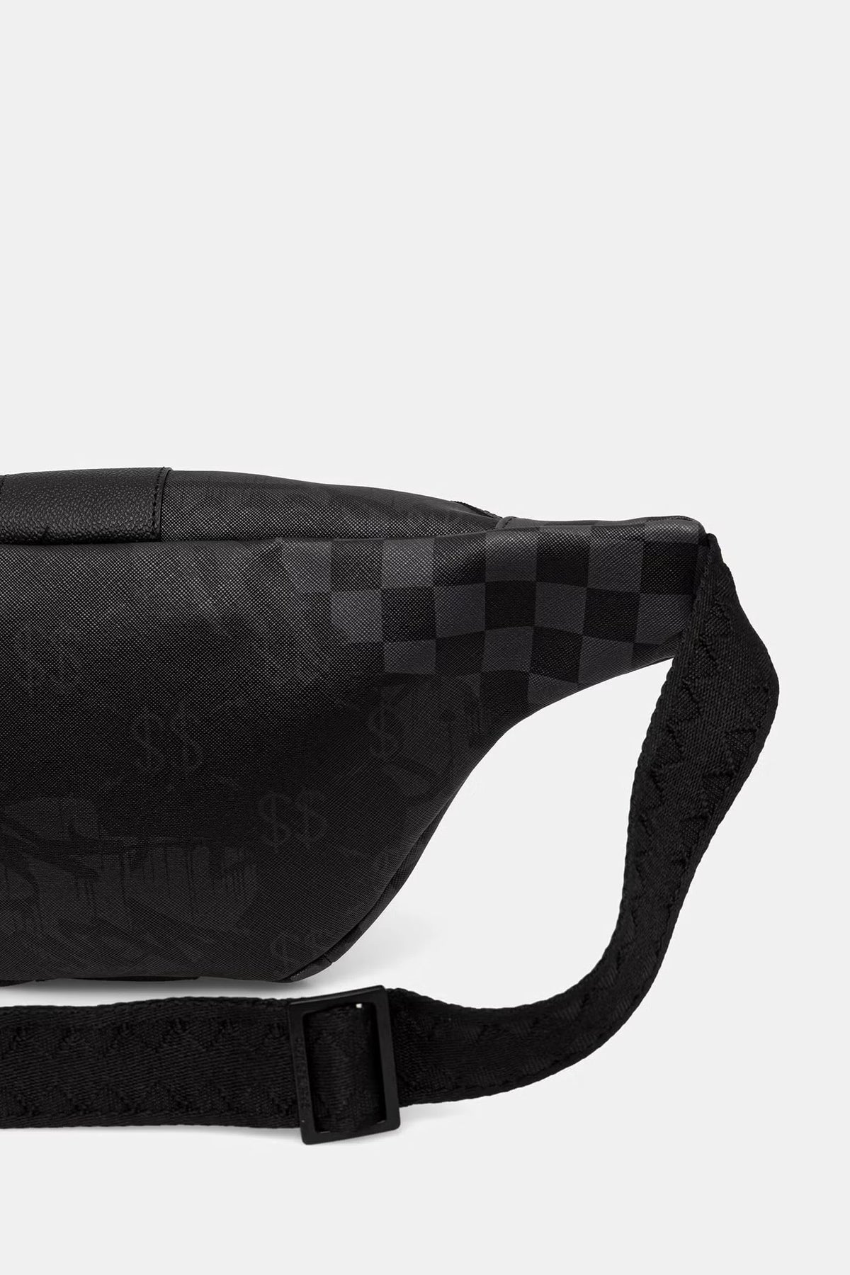 Sprayground - Siyah Bel Çantası 910B9055NSZ