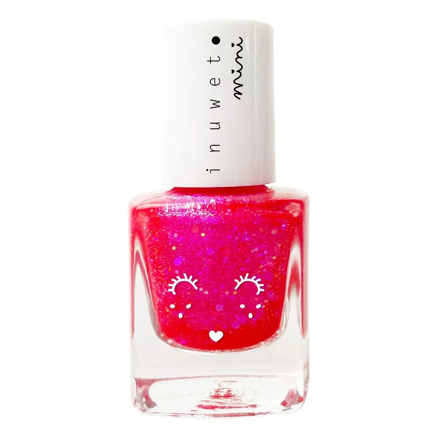 Inuwet - Çocuklar için su bazlı oje Fuschia - 5ml | Fuchsia