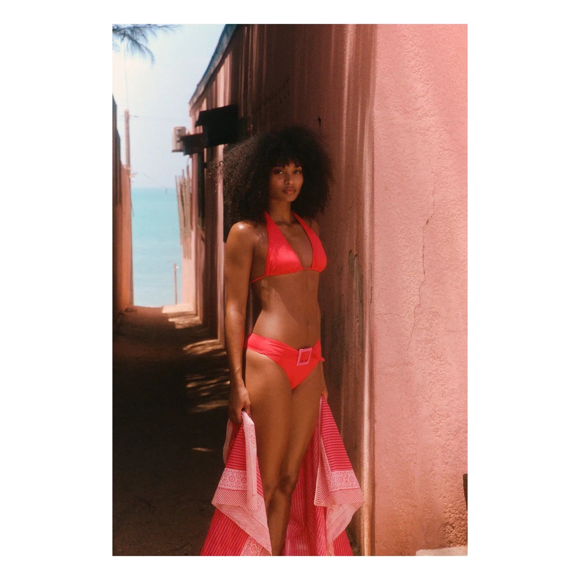 Casa Rosa - Top de Bikini Carlotta | Rojo