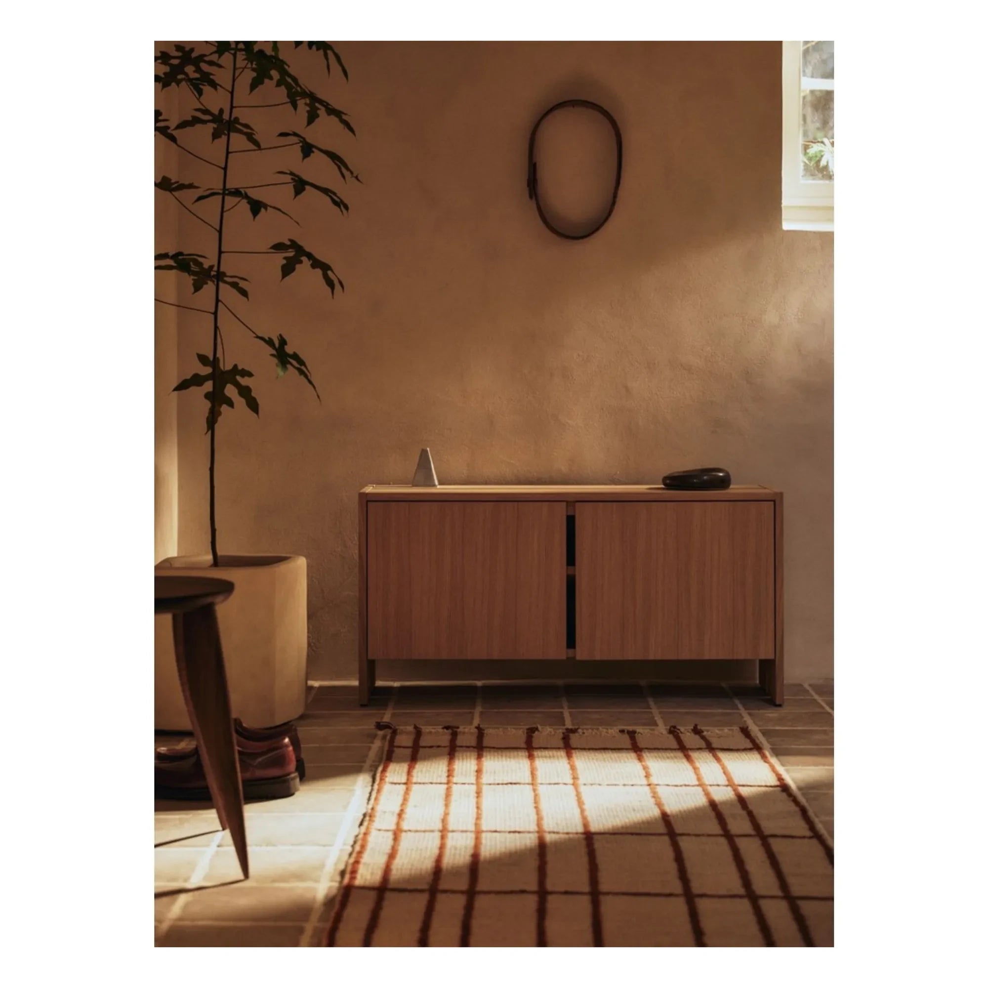 Ferm Living - Sen koridor halısı | Kırık beyaz