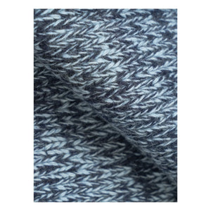 Universal Works - Woll-Strickjacke mit Reißverschluss | Graublau