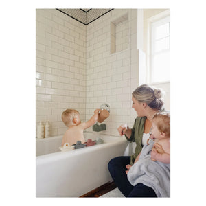 Mushie - Juguetes de baño - Set de 5 piezas