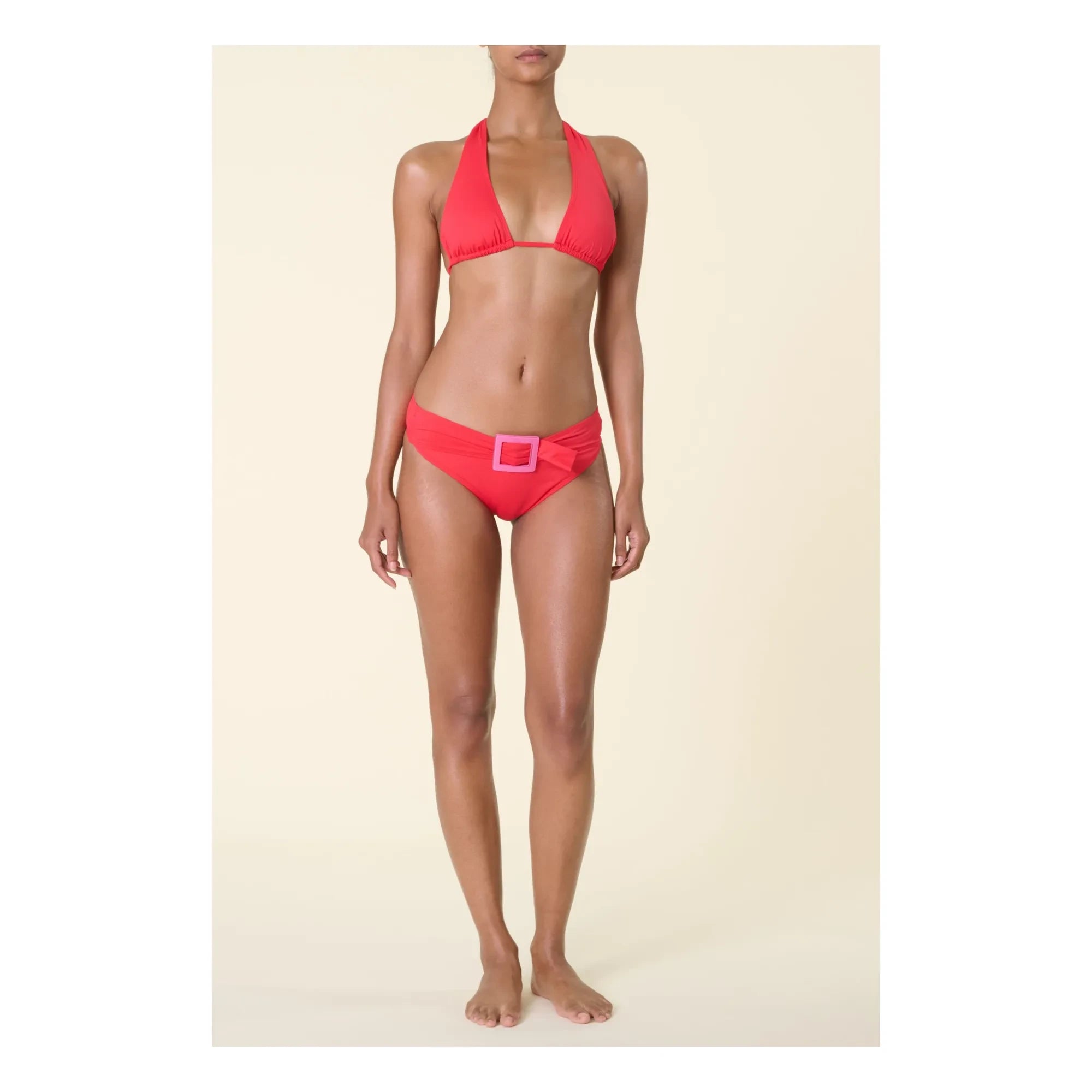 Casa Rosa - Top de Bikini Carlotta | Rojo