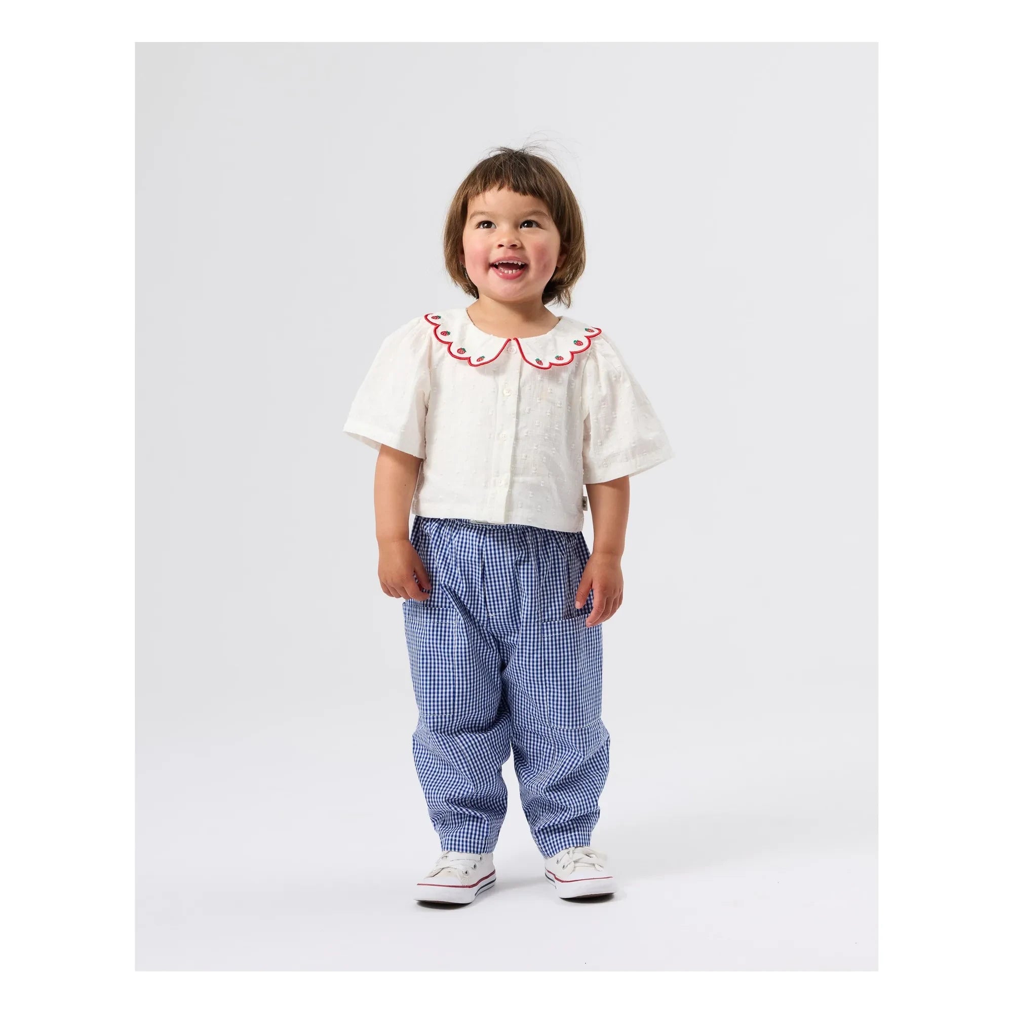 Goldie + Ace - Pantalones con Bolsillos | Azul