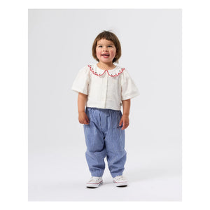 Goldie + Ace - Pantalones con Bolsillos | Azul