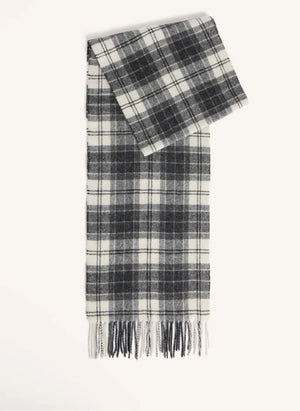 Barbour - Yün Ekose Atkı | Gri