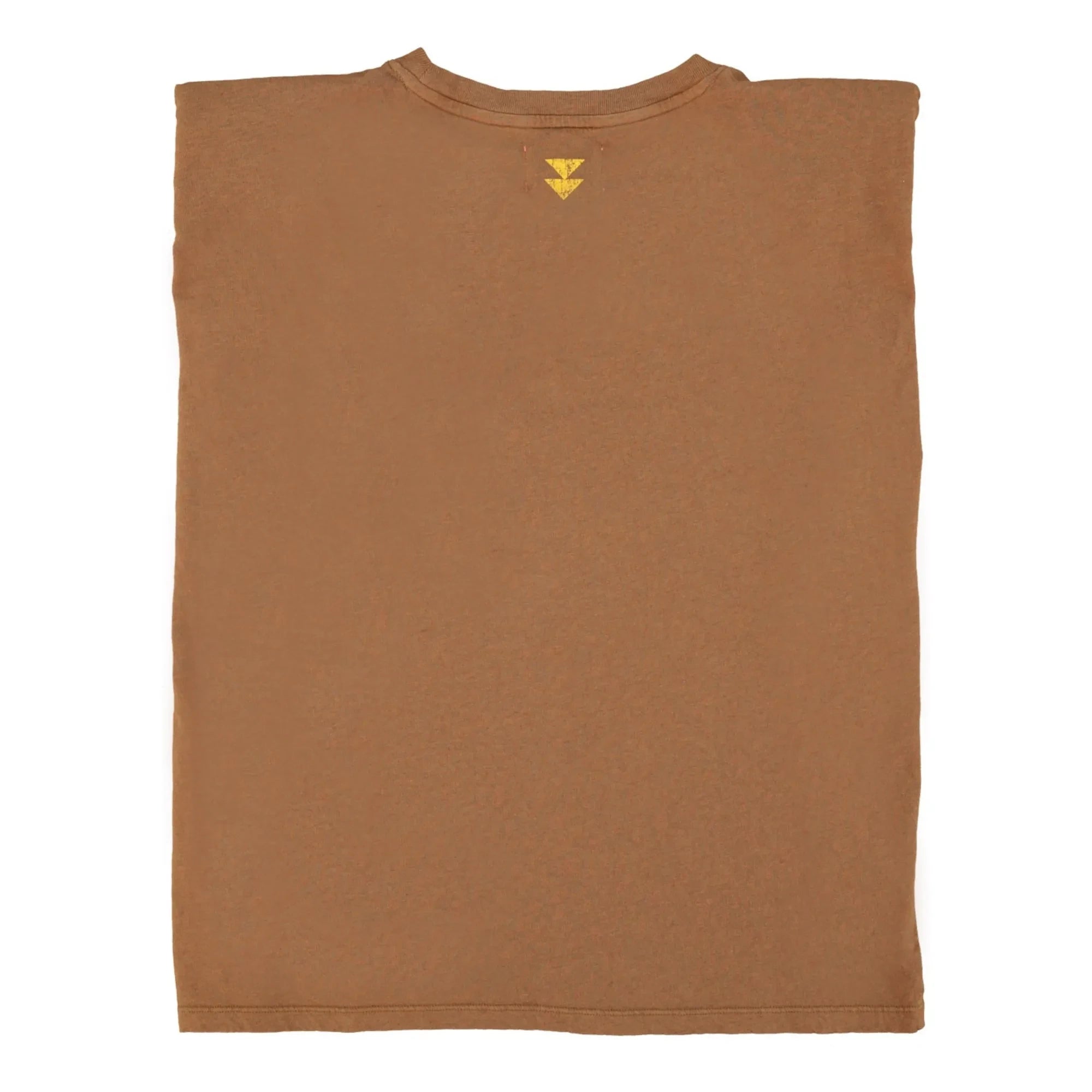 Sisters Department - Alicia Schulterklappen Leinen und Baumwollshirt | Braun