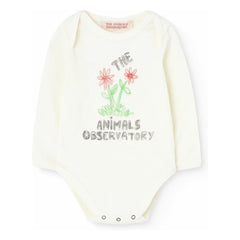 The Animals Observatory - Rock Blume Stiel Bio-Baumwolle | Weiß