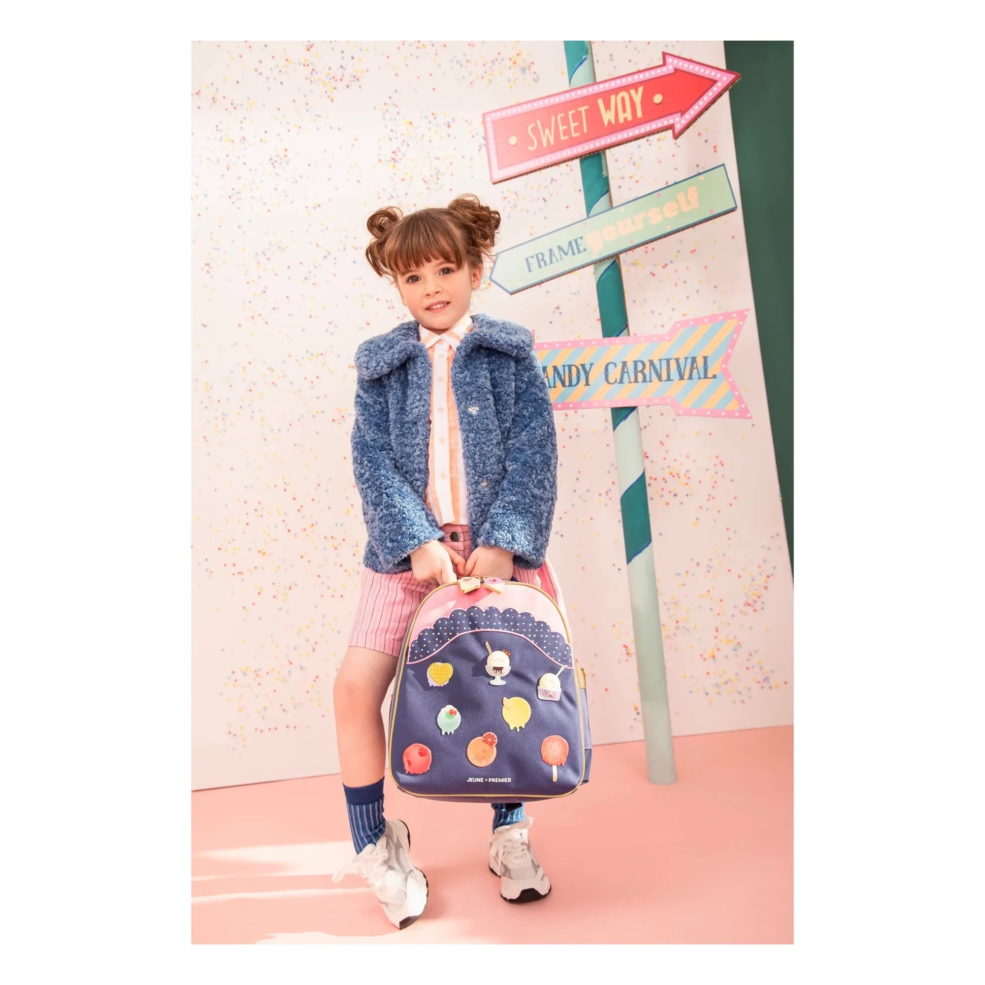 Jeune Premier - Mochila Mini Disco Dip | Azul