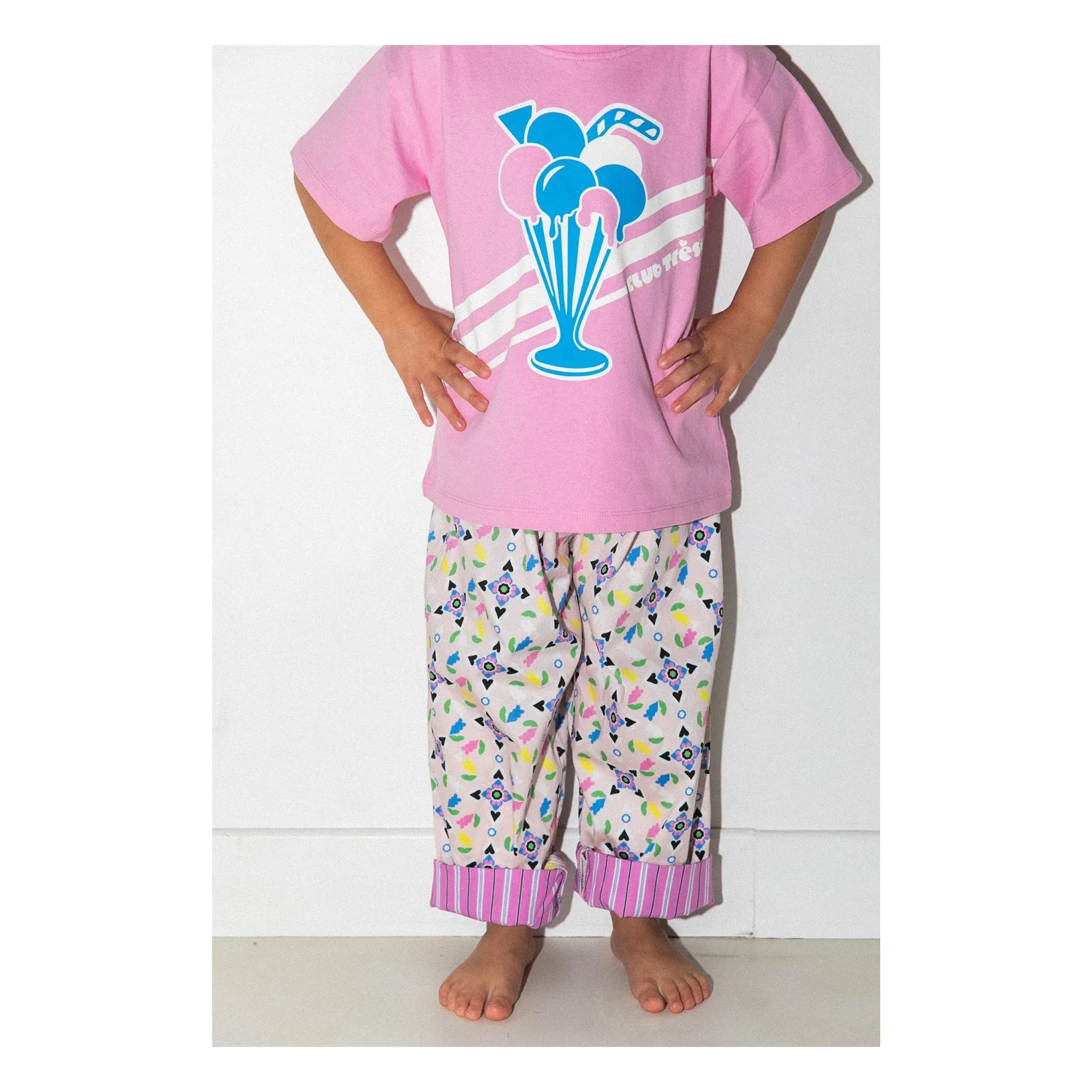 Club Trésor - Camiseta de Helado | Rosa