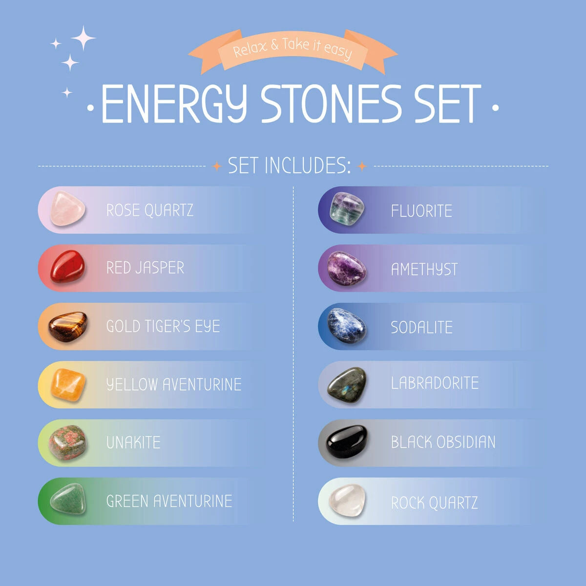 Legami - Set Energy Stones