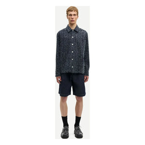 Samsoe Samsoe - Sacastor Pamuk overshirt | Koyu gri