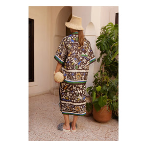 Alémais - Moroccan Shirt | Brown