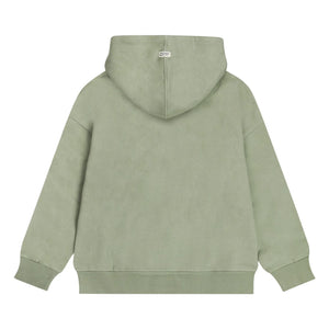 Tumble N'Dry - Tuzlu Organik Pamuklu Kapüşonlu Sweatshirt | Açık haki