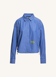 Essentiel Antwerp - Kabu Kısa Kesim Gömlek | Mavi