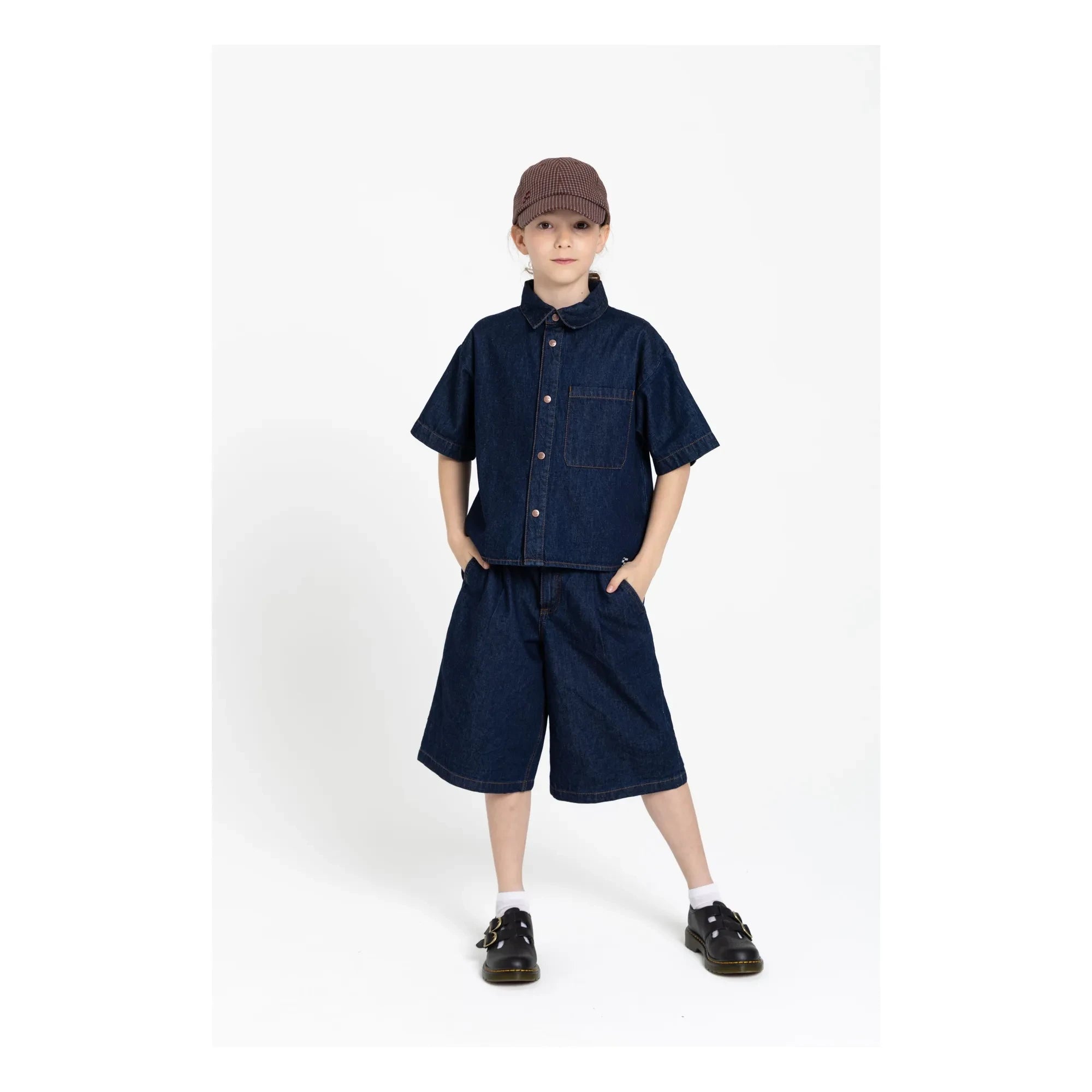 Finger in the nose - Harper Denim Hemd | Dunkelblau
