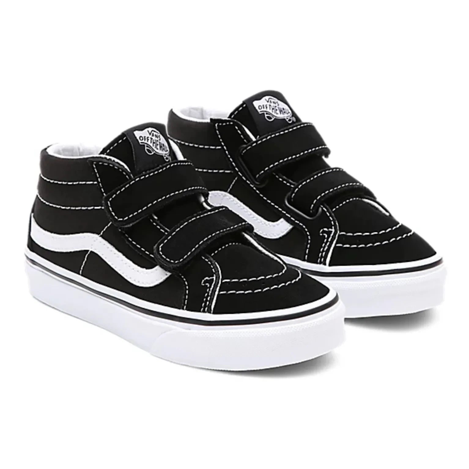 Vans - SK8-Mid Reissue Klett-Sneaker | Schwarz
