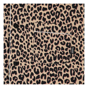 Pockies - Leopar Pijama Gömlek | Bej