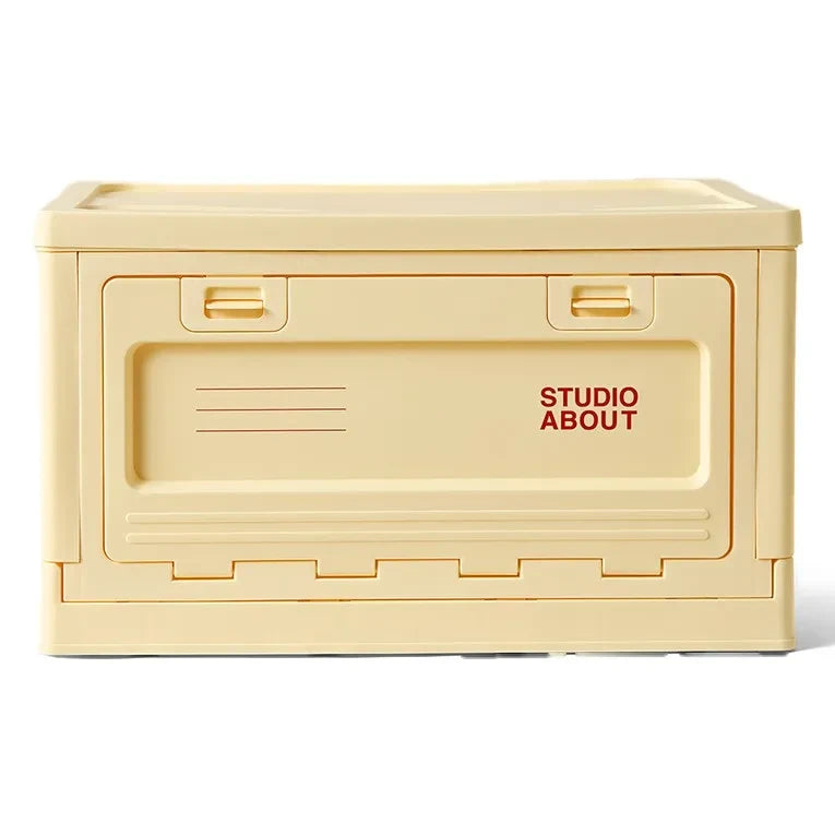 Studio About - İstiflenebilir saklama kutusu | Soluk sarı