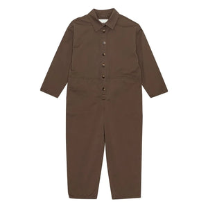 brunobruno nation - Larry Bio-Baumwoll-Overall | Braun