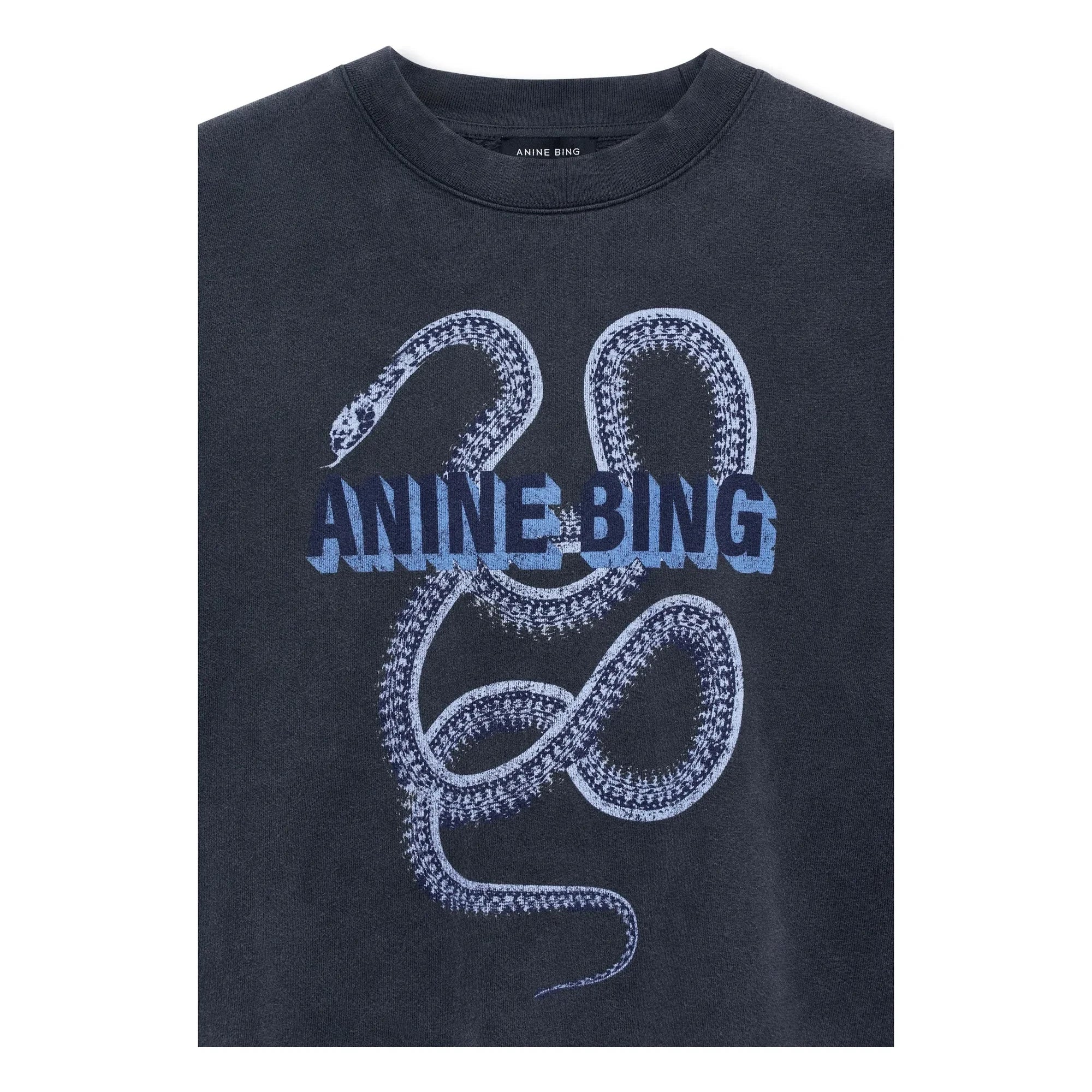 Anine Bing - Harvey Snake Sweatshirt | Schwarz