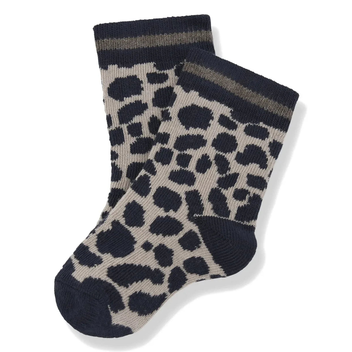 1+ in the family - Calcetines Trieste Leopar | Azul Marino