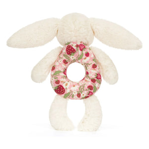 Jellycat - Bunny Berry çıngırak | Krem