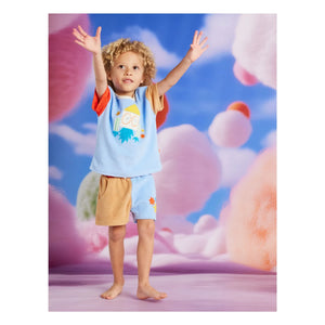 Halcyon Nights - Rocket Sponge T-Shirt | Azul claro