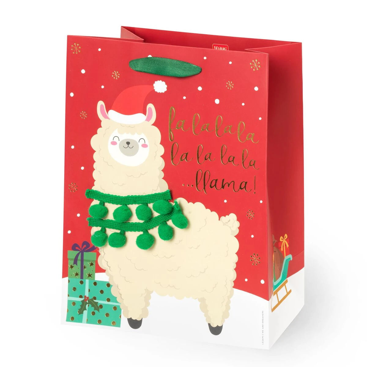 Legami - Llama Noel Gift Çanta - Medium