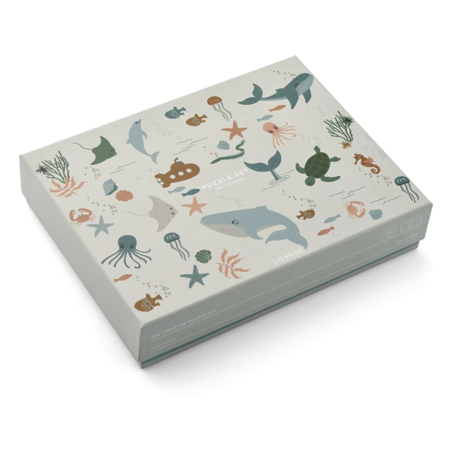 Liewood - Jimmie Puzzle | Sea Creature/Sandy