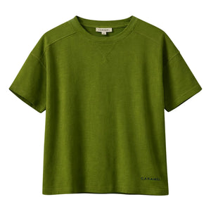Caramel – Kezar Tencel T-Shirt | Grün