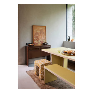 HKliving - Tabure Lobi | Amarillo