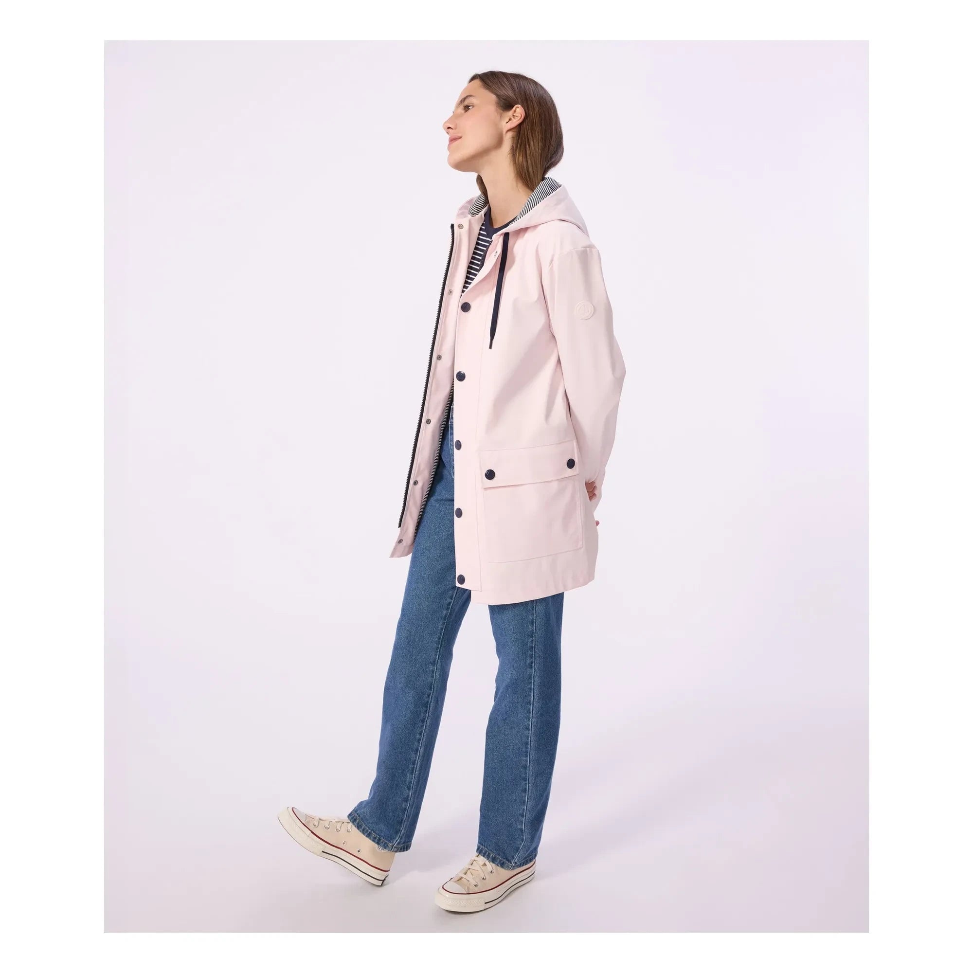 Petit Bateau - Ciré İkonik Geri Dönüştürülmüş Elyaf | Açık Pembe