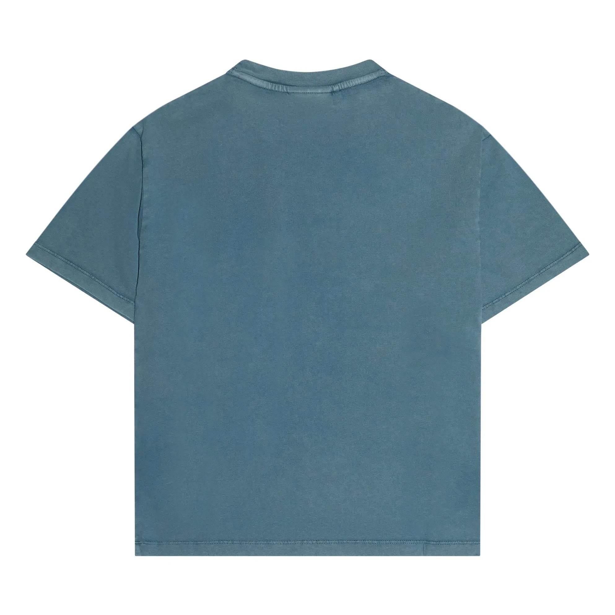 Hundred Pieces - Camiseta de algodón orgánico Finn | Azul
