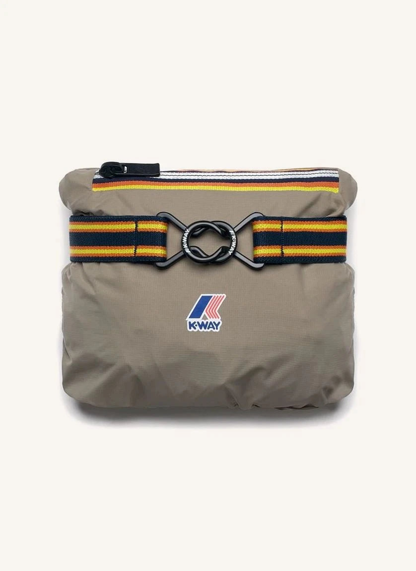 K-way - Le Vrai 4.0 Claude Chaqueta Impermeable | Marrón taupe